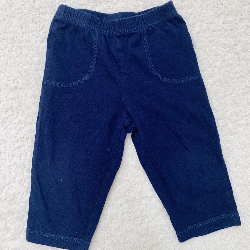Soft navy pants